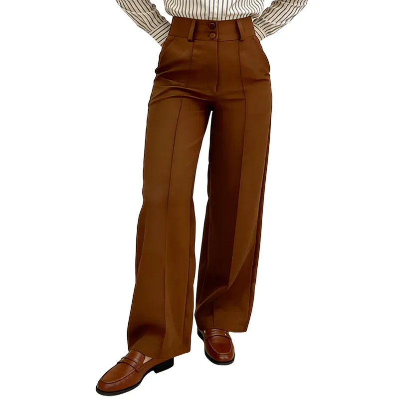 Women's Simple Wide-Leg Pants