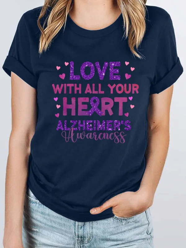 “Love With All Your Heart Alzheimer's Awareness