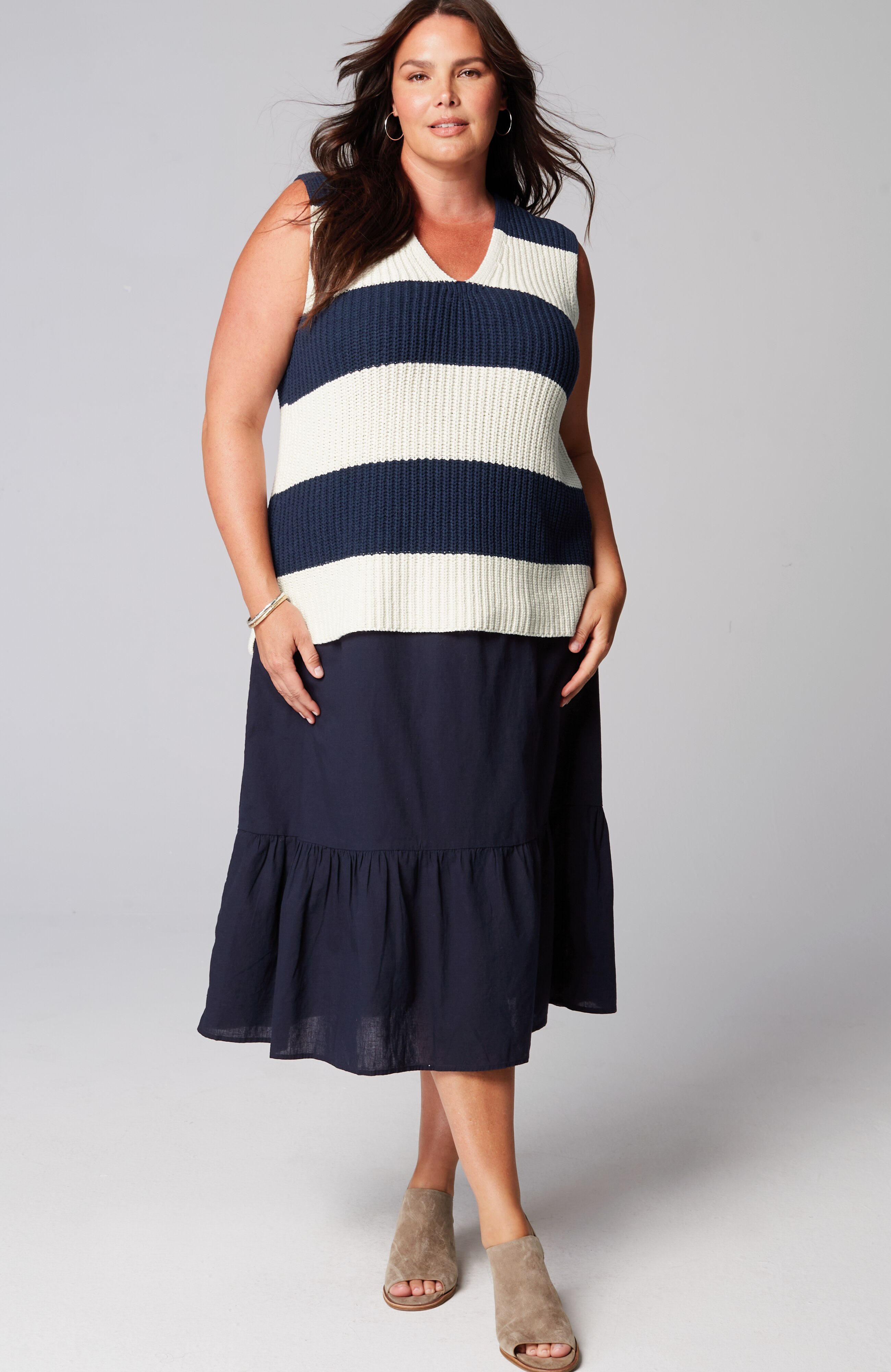Easy Tiered Maxi Skirt