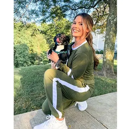 Sweatsuit for Women 2 Piece Outfits for Womens Crewneck Sweatshirts Pullover