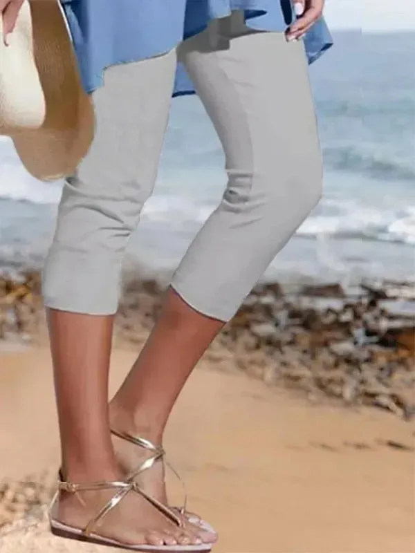 Women's Plain Casual Leggings