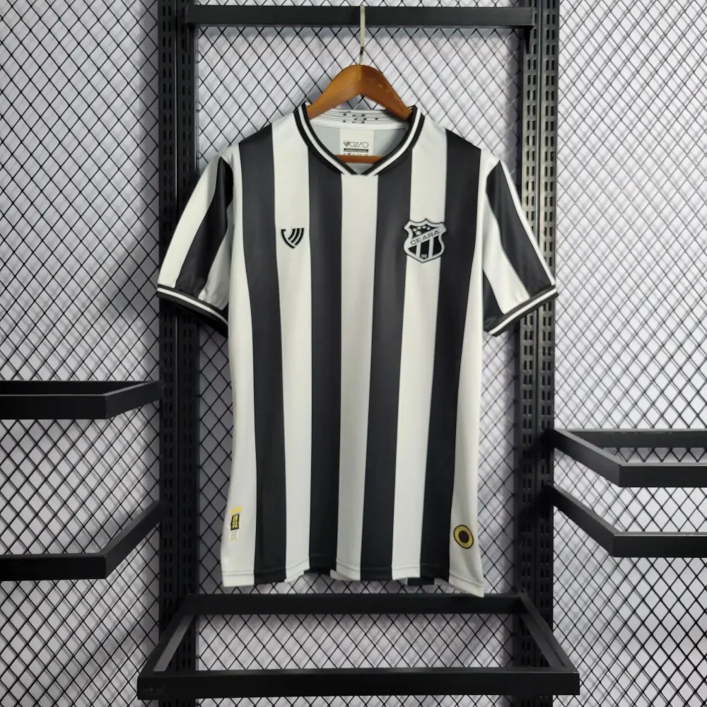 Camisa Ceará Home 22/23 - Preta e Branca