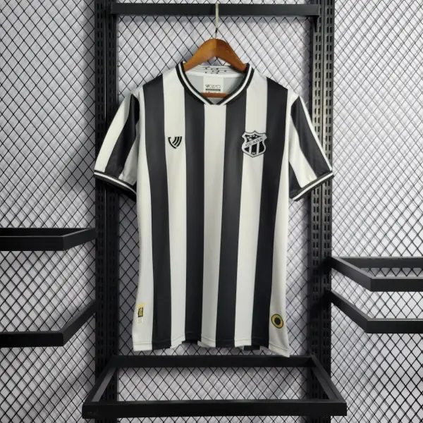 Camisa Ceará Home 22/23 - Preta e Branca