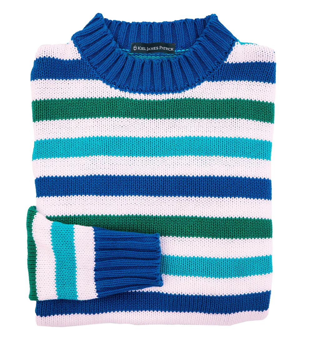 The Ocean Lagoon Striped Sweater