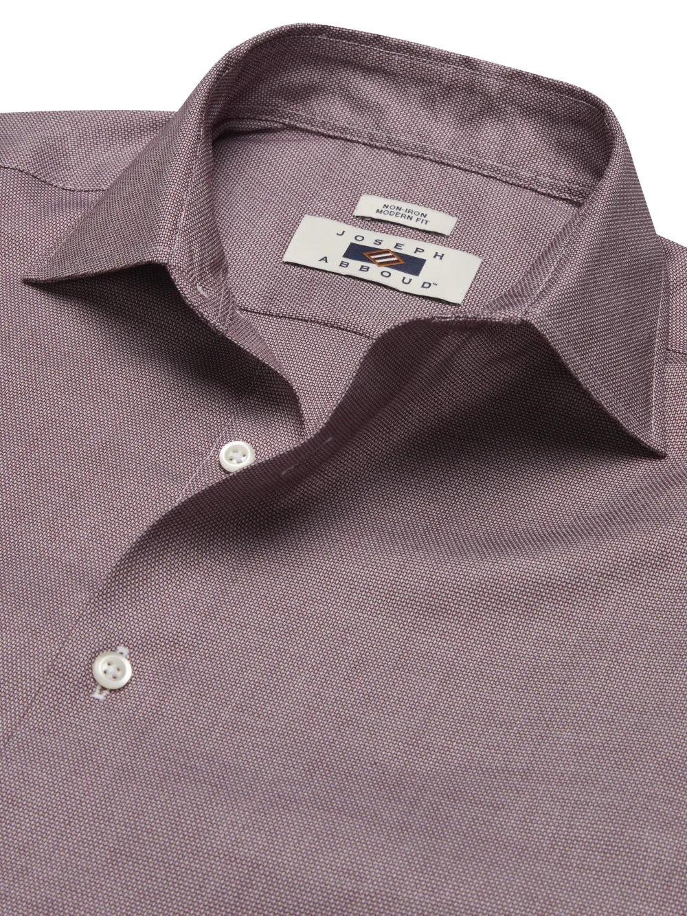 Joseph Abboud Modern Fit Wrinkle-Resistant Cotton Dress Shirt