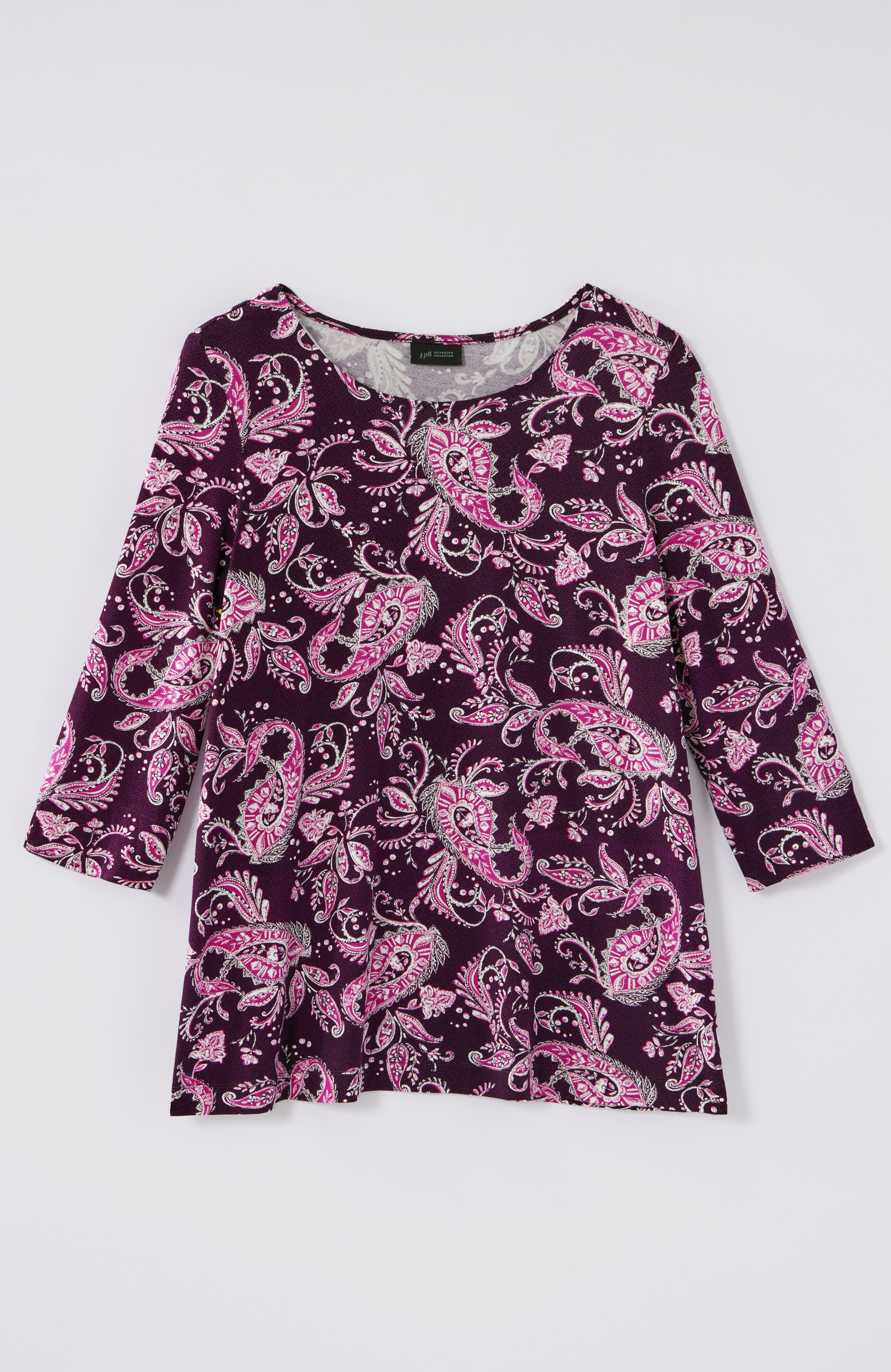 Wearever Ballet-Sleeve Crew-Neck Top