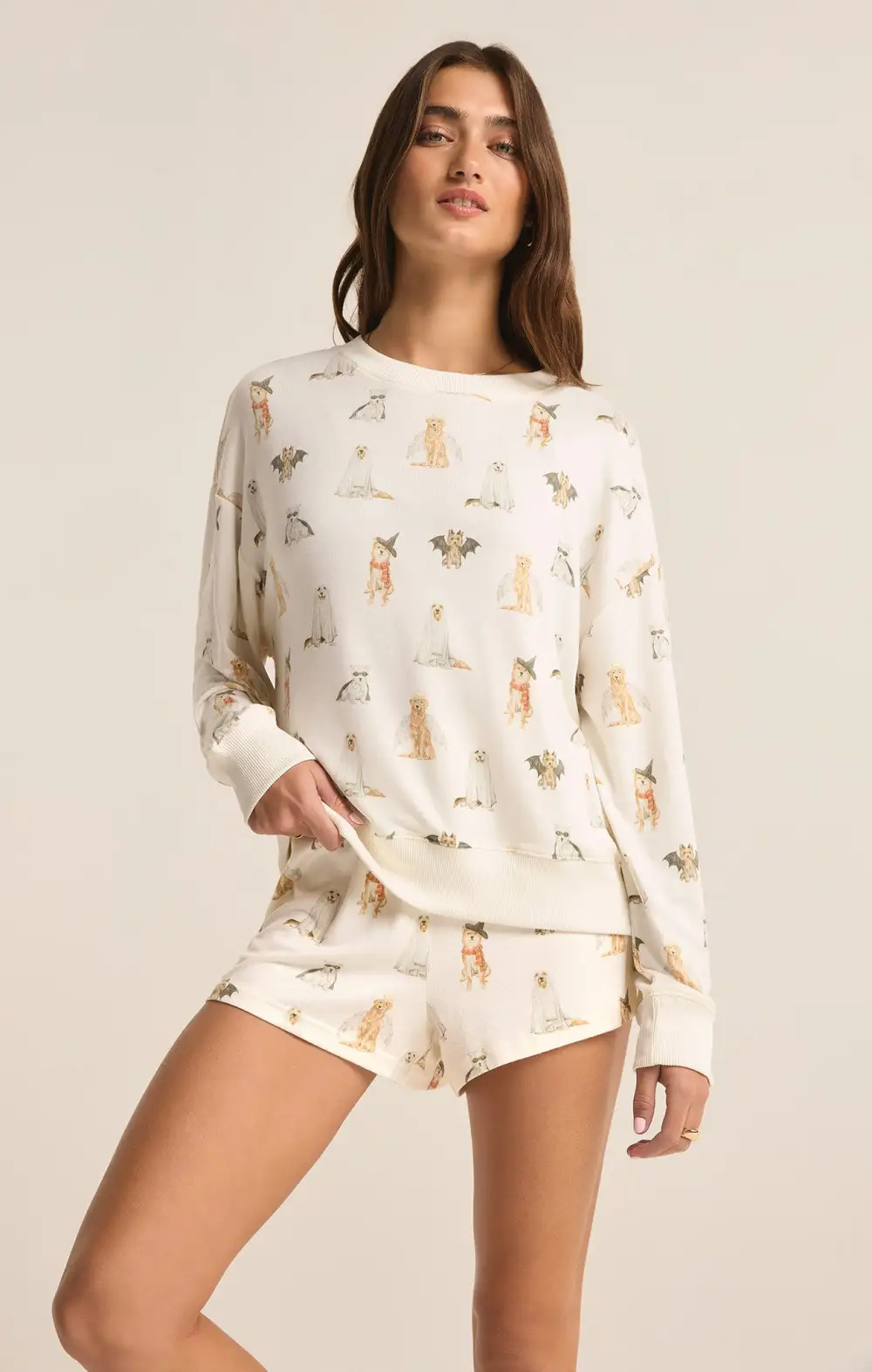 Hey Boo Dog Long Sleve Top