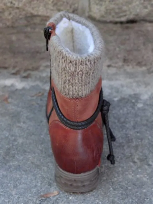 Daily Winter Flat Heel Boots