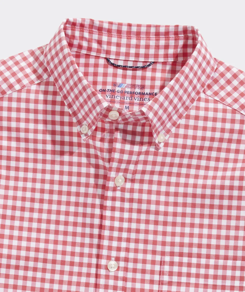On-The-Go brrr° Gingham Shirt