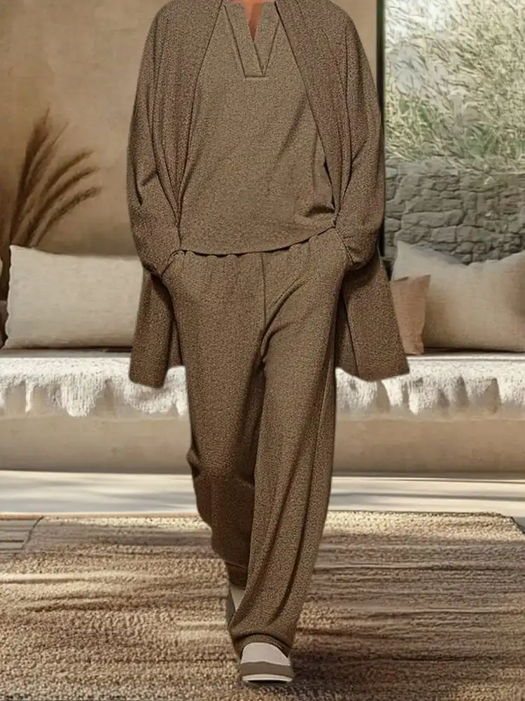 Ultra-Soft Simple 3-Piece Outfits