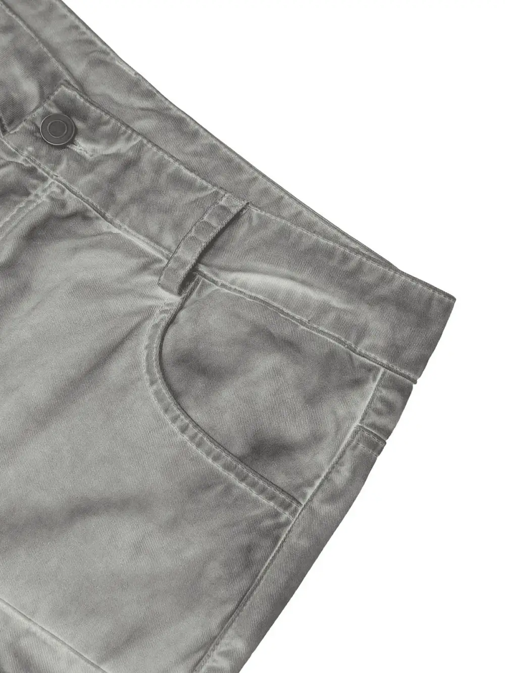 Vintage Wasteland Style Multi Pocket Work Pants