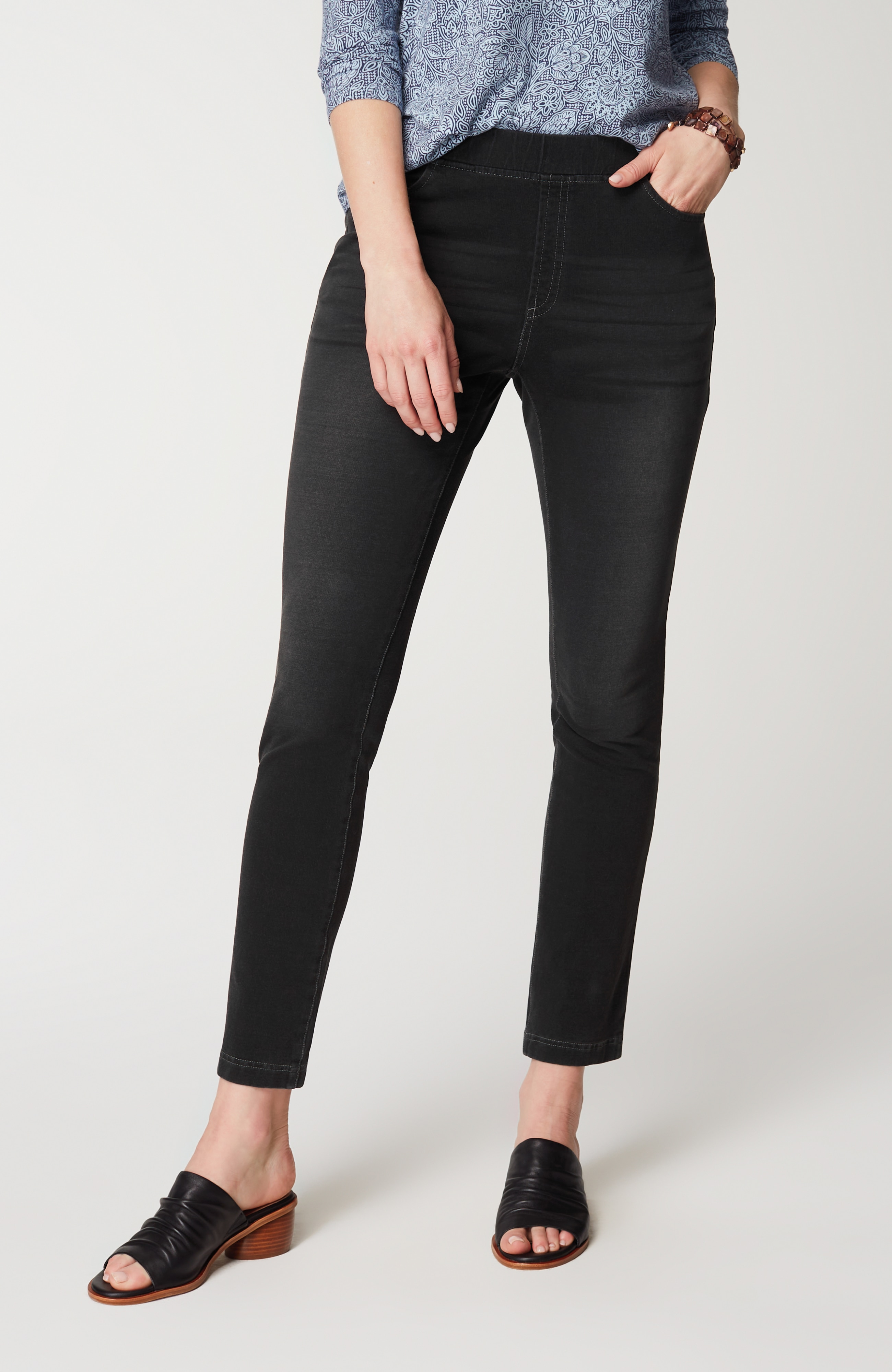 Pure Jill 5-Pocket Knit Jeans