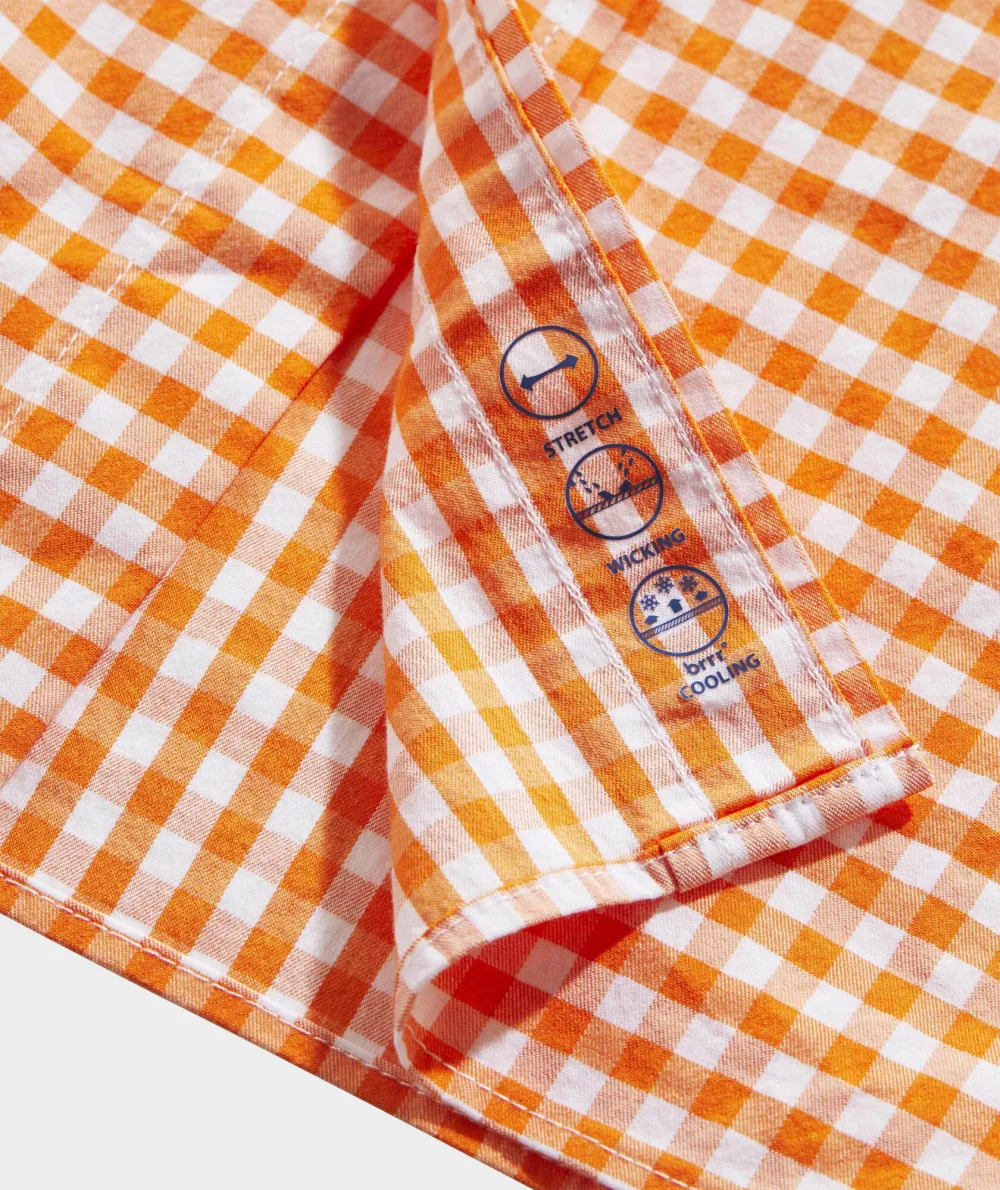 On-The-Go brrr° Gingham Shirt