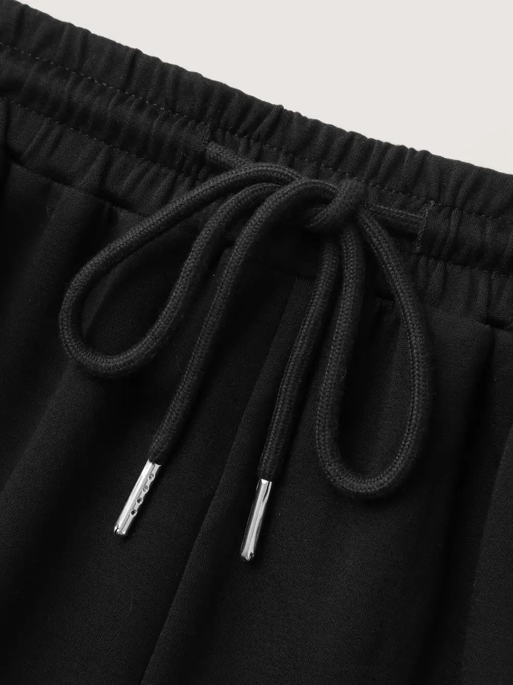 Ghost Motif Cuffed Jogger Pants