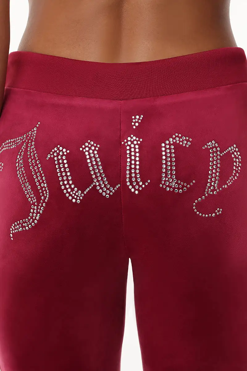 OG Big Bling Velour Track Pants