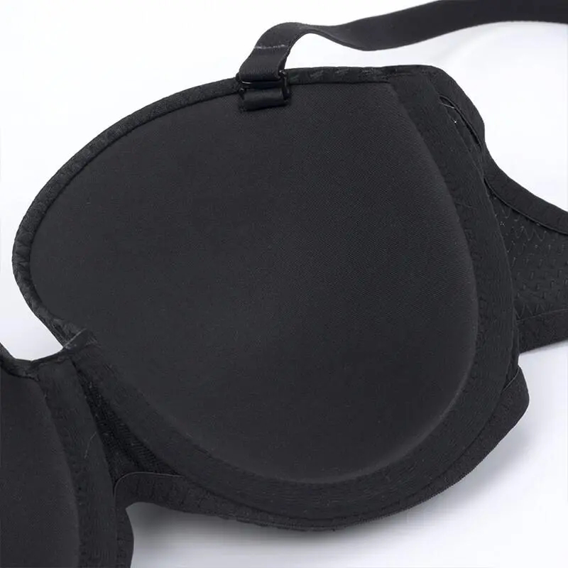 Strapless Bra Multi-way Light Padded Underwire Bra Soft Cup