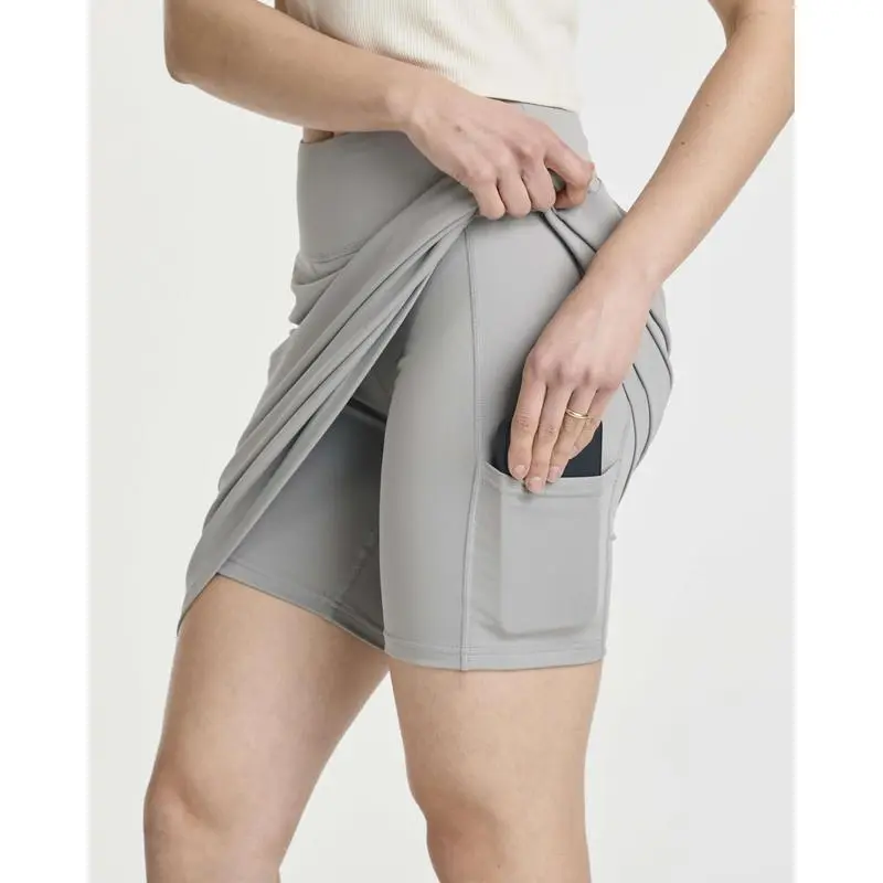 Women's Knee-Length Golf Skorts – Athletic Skirt with Pockets, Plus Sizes Available