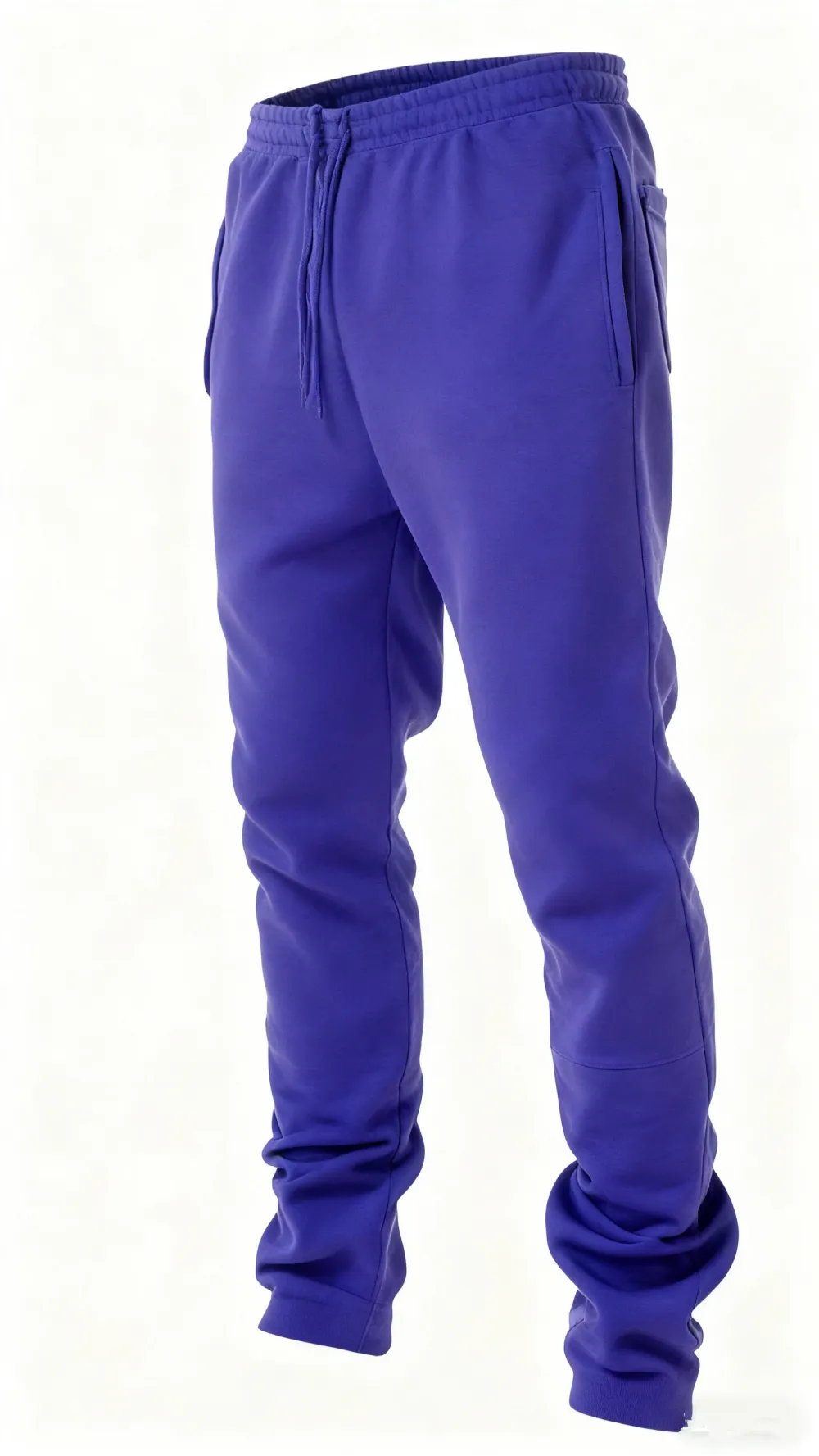 Mens Fleece Wide Leg Sweatpants