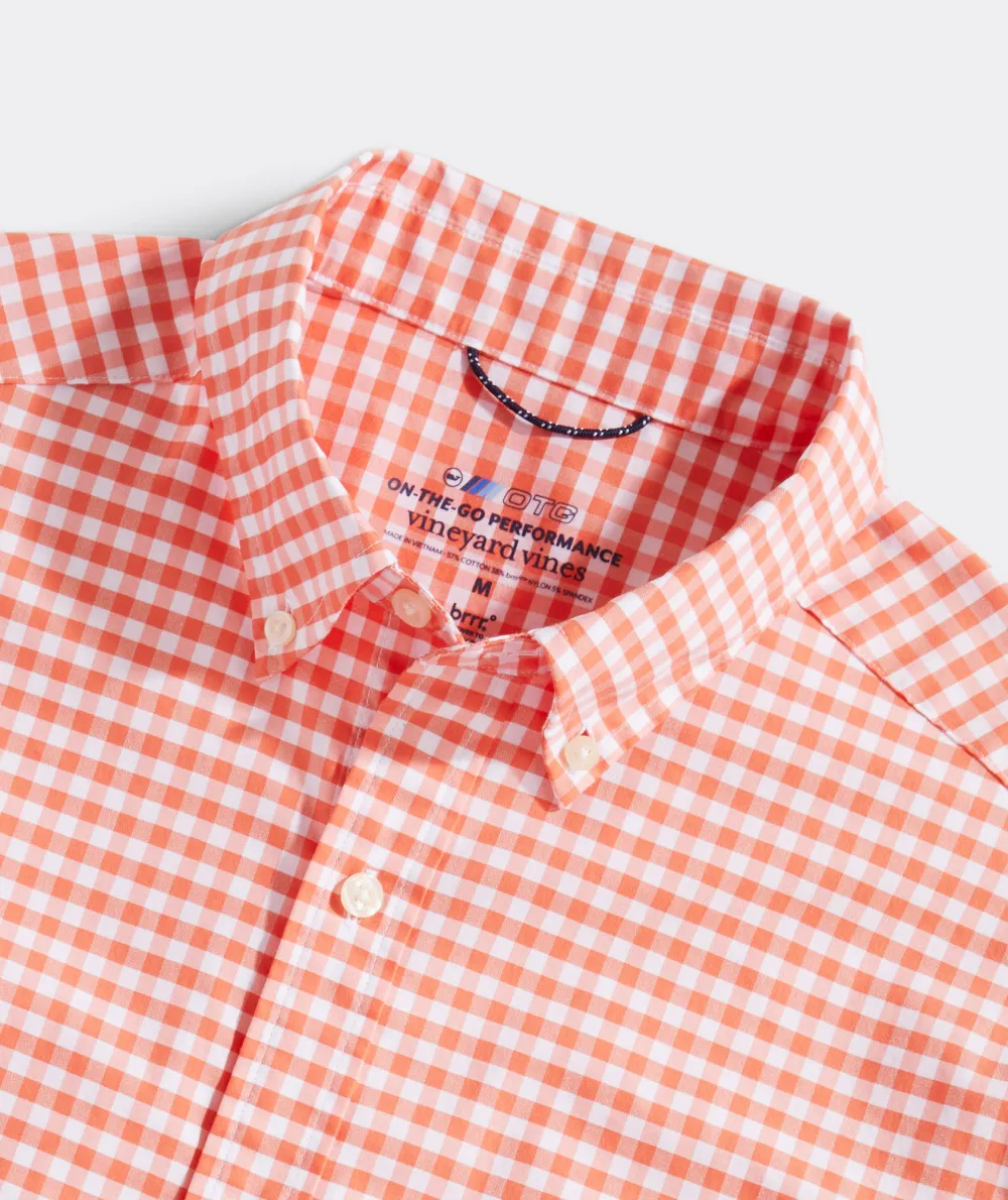 On-The-Go brrr° Gingham Shirt