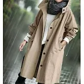 Women's Hiking Jacket Hiking Windbreaker Winter Outdoor Windproof Quick Dry Lightweight Water Repellent Outerwear Coat Top Climbing Camping / Hiking / Caving Traveling Lake blue Black Pink Army Green