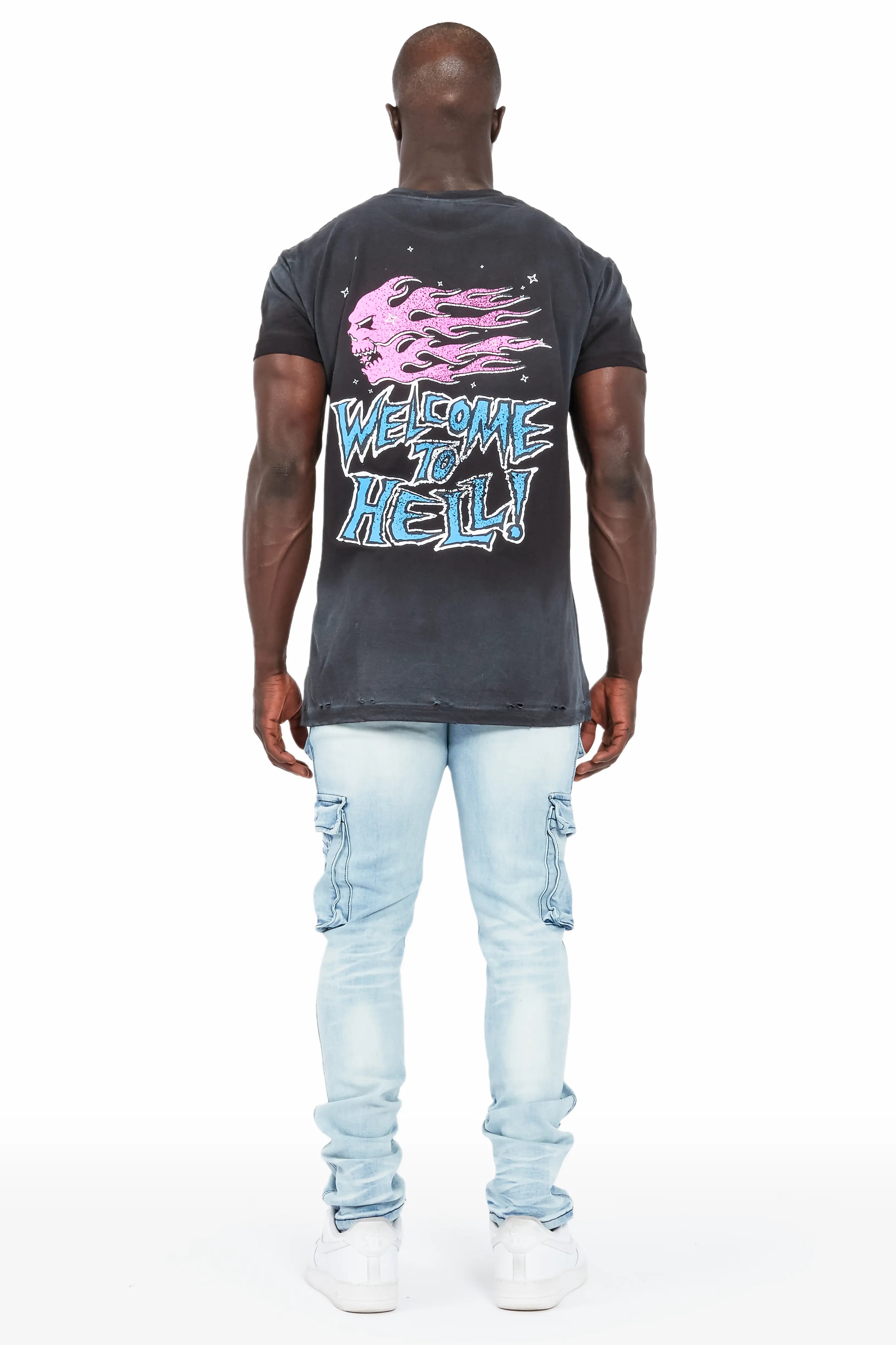 Kap Blue Cargo Jean
