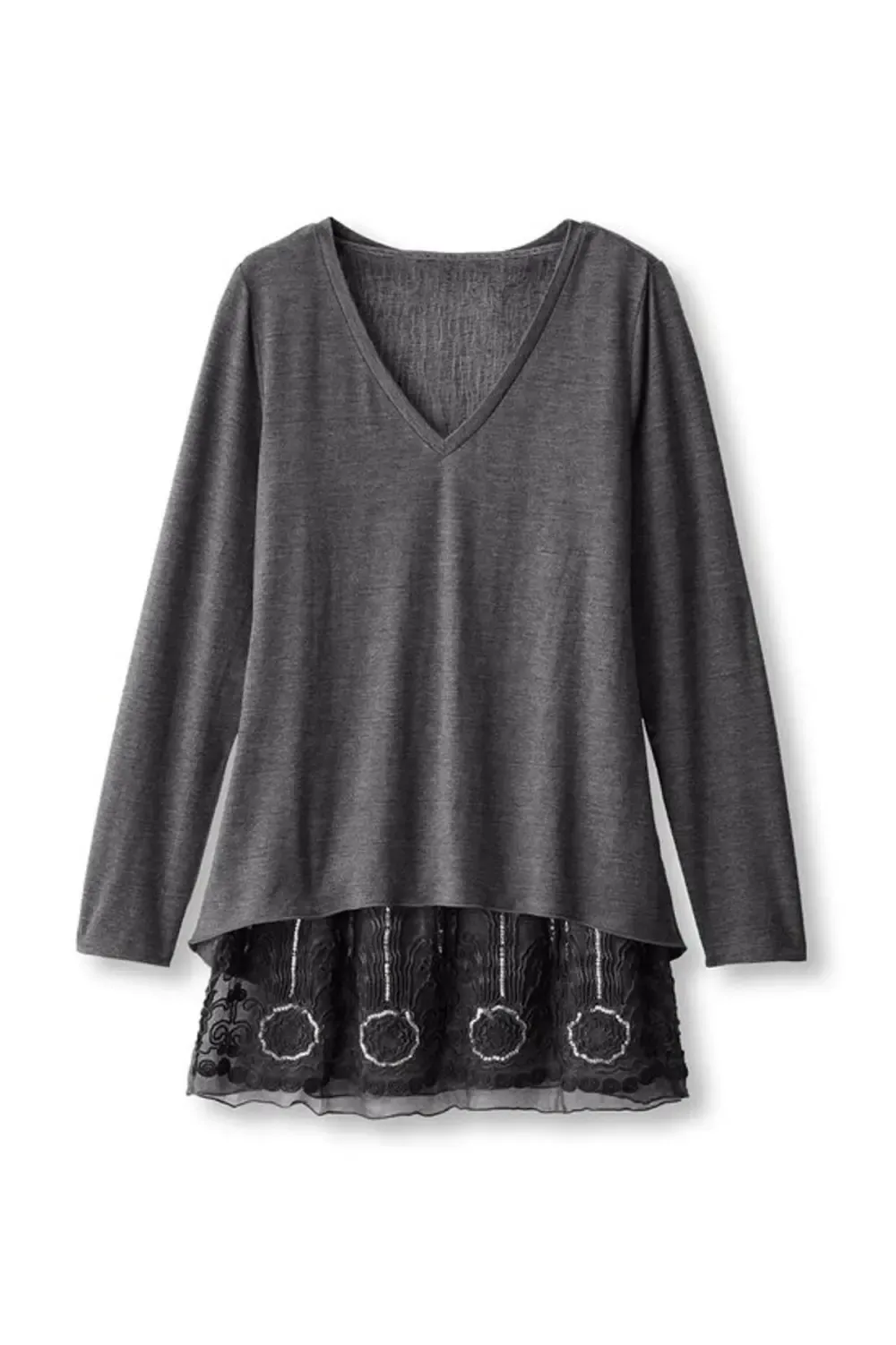 Peek Sophisticate Long Sleeve Tunic
