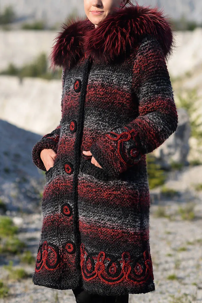 Women Casual Plus Size Long Sleeve Hooded Outwear