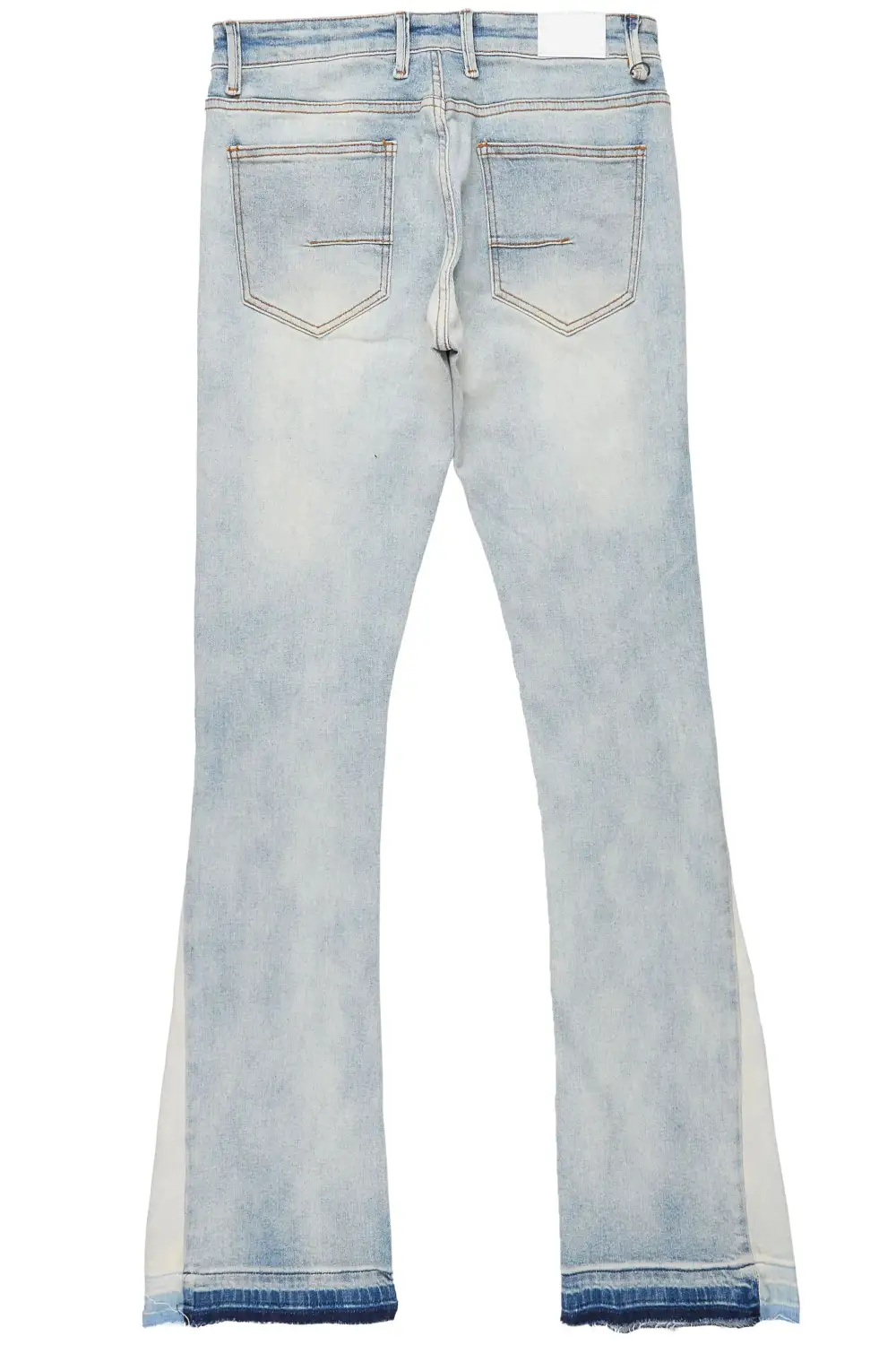 Yael Blue Stacked Flare Jean