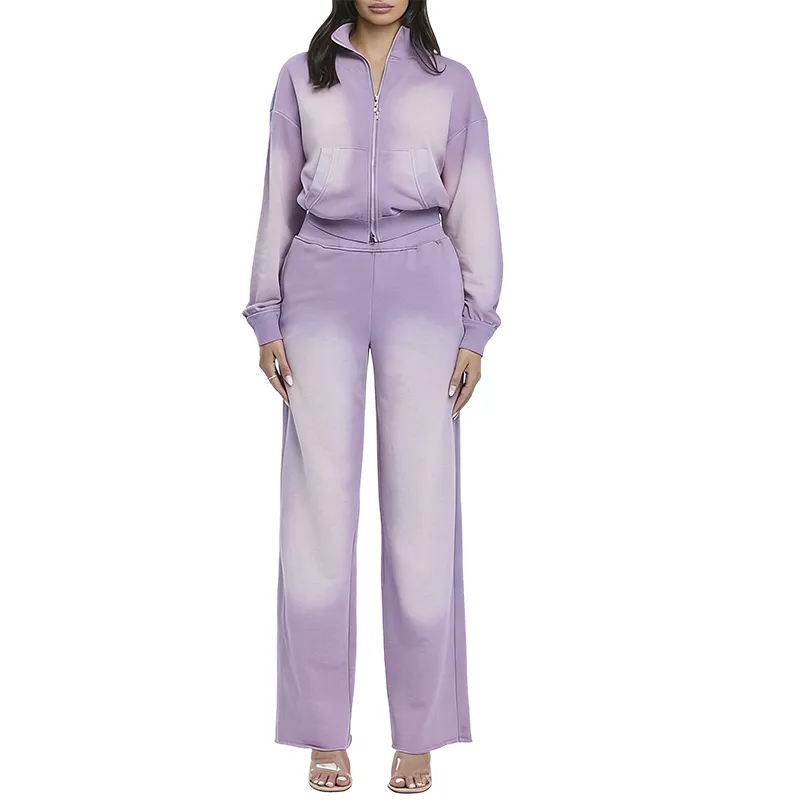 Women's Gradient Casual Two-Piece Set