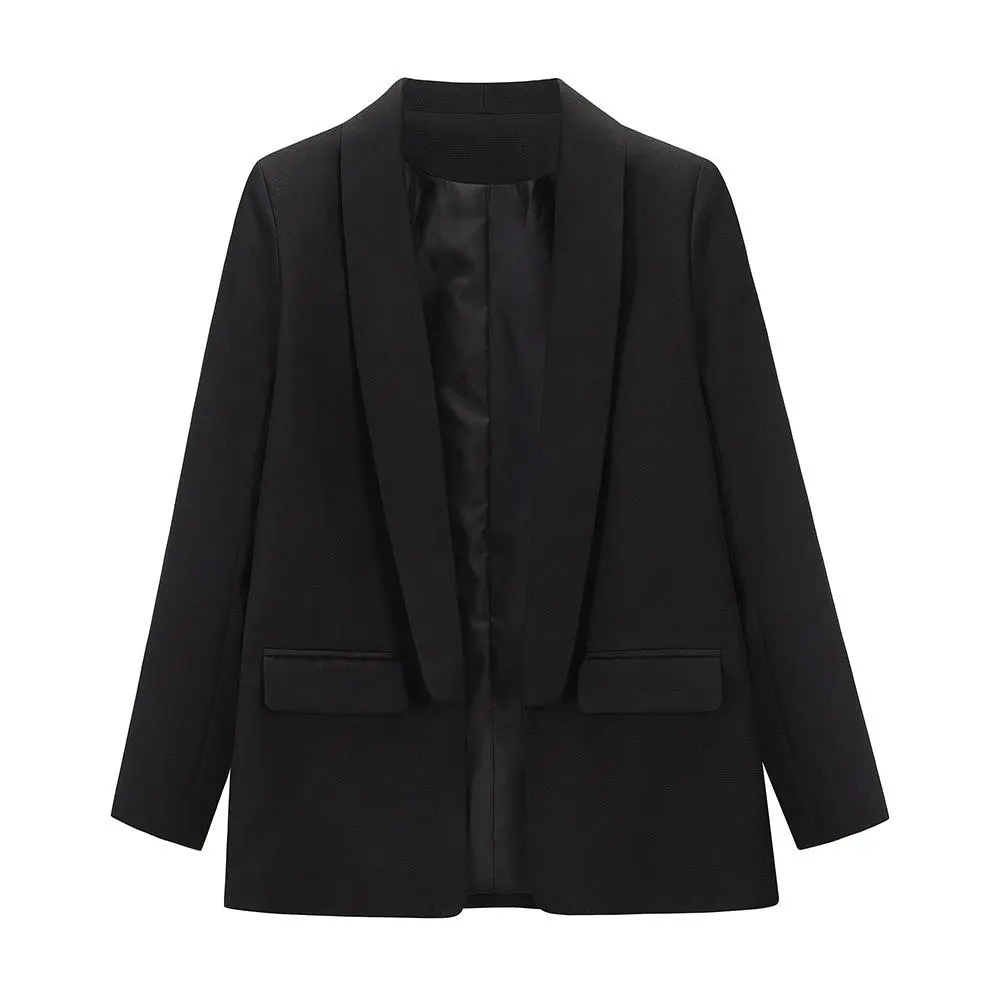 Casual Solid Color Slim Coats