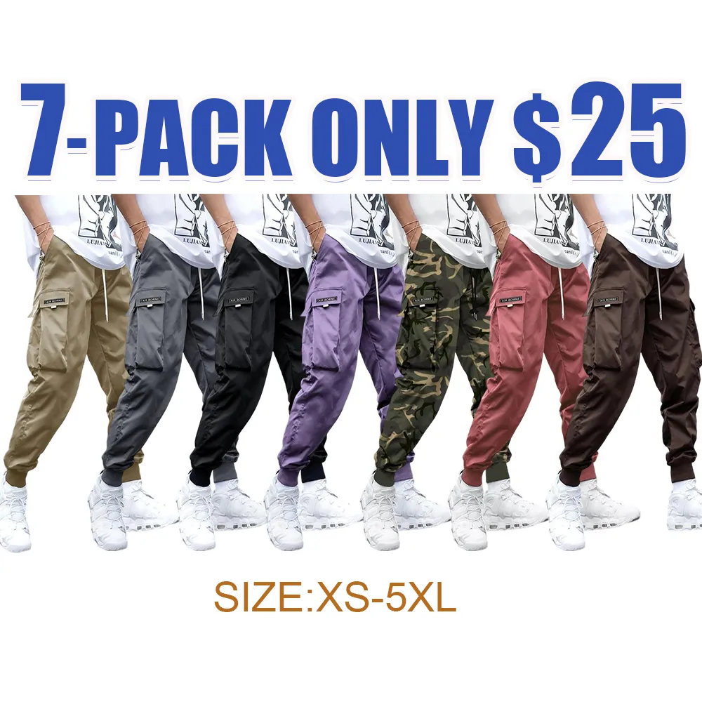 Men's Flap Pocket Drawstring Cargo Pants, Loose Drawstring Waist Jogger Trousers, Summer, Men Clothes, Please Purchase A Size Up