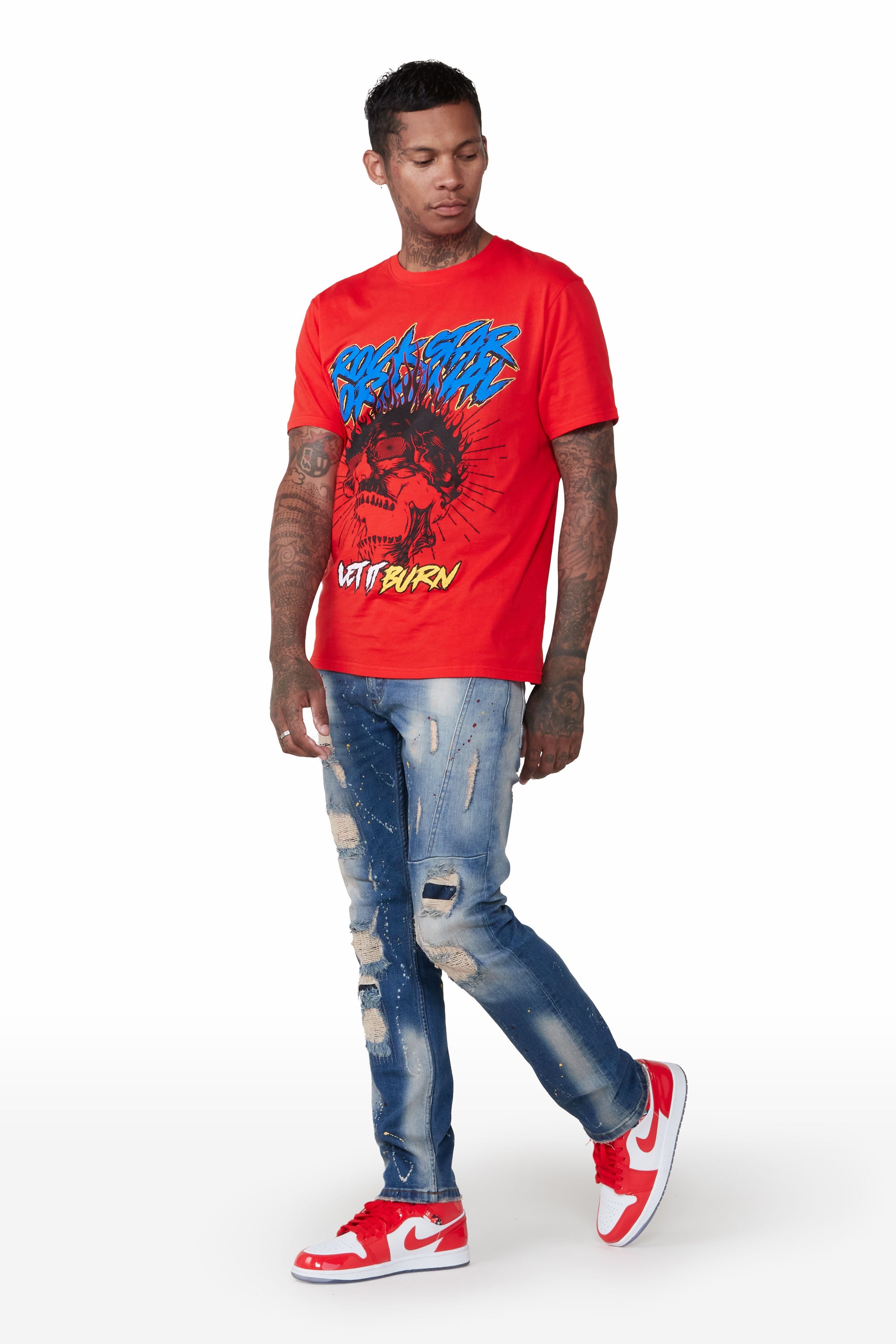 Raine Blue 5 Pocket Jean