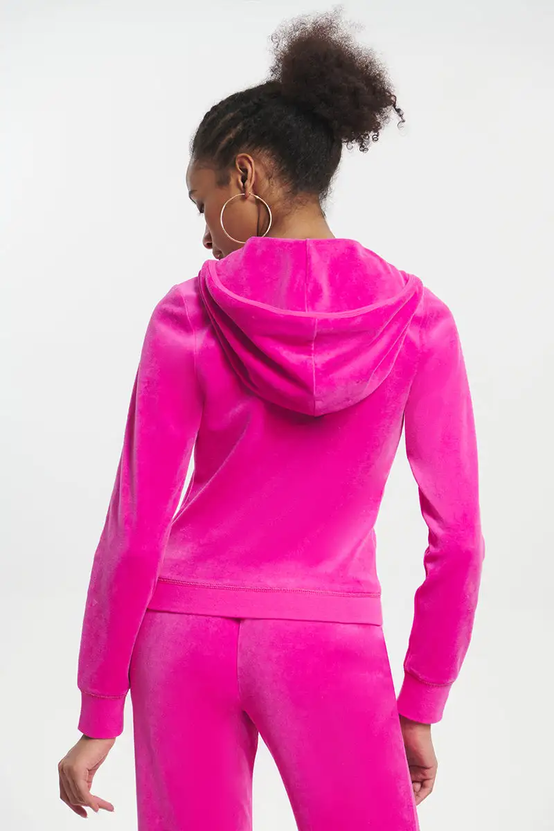 Classic Cotton Velour Hoodie