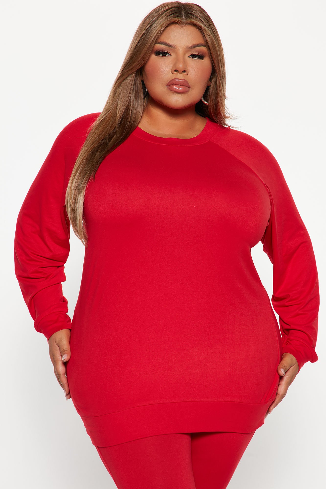 Kick Back Legging Set - Red