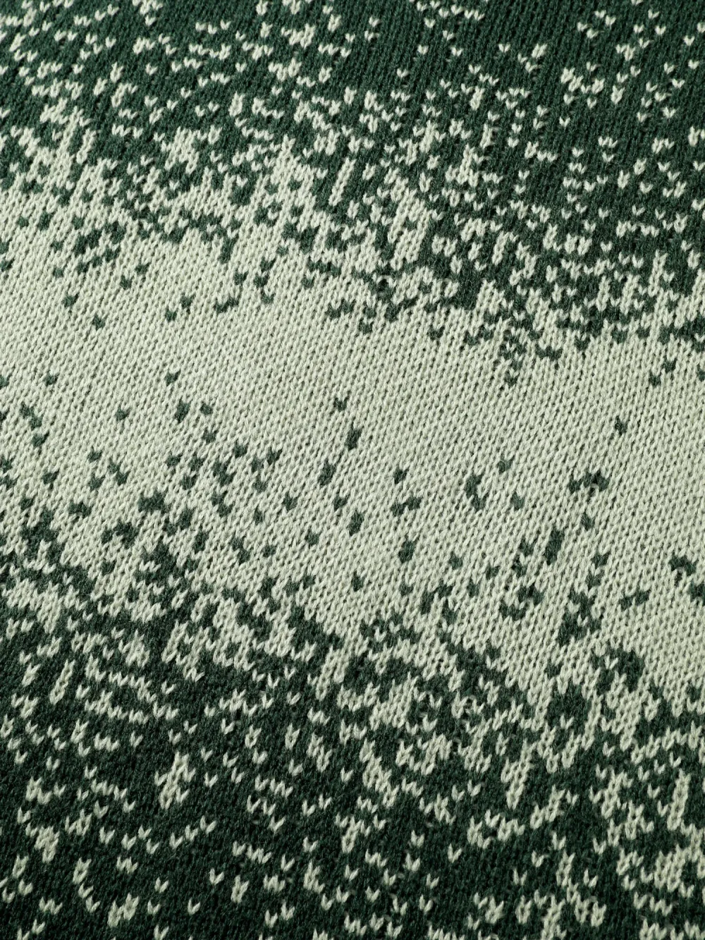 Gradient Color Sprinkle Curvy Hem Pullover