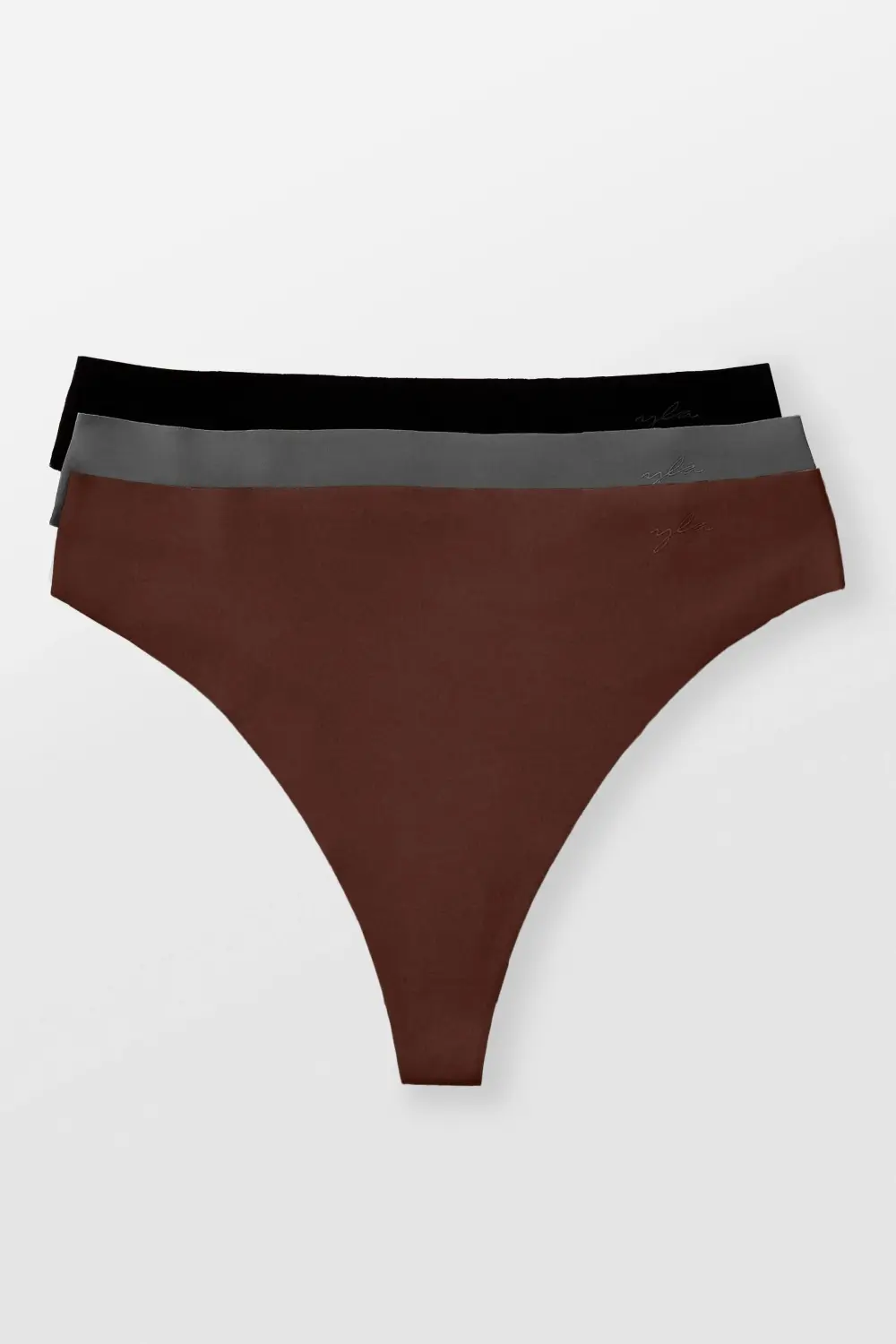 W610 - Seamless thong 3 color pack