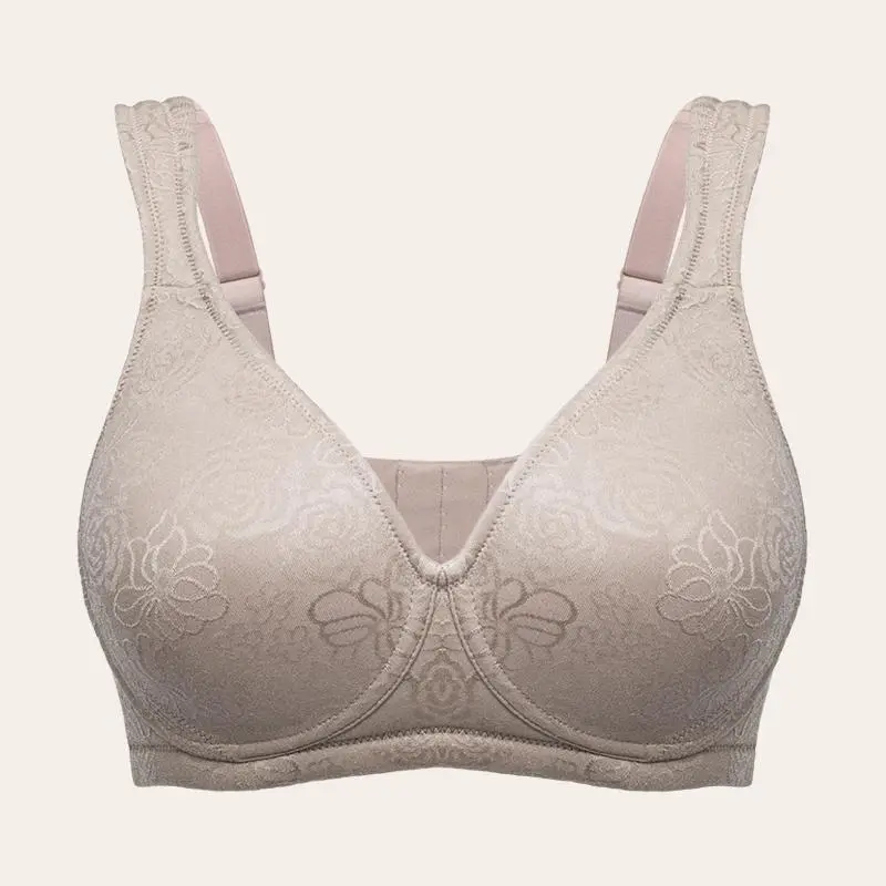 Full Coverage Minimizer Wire-free Seamless Bra