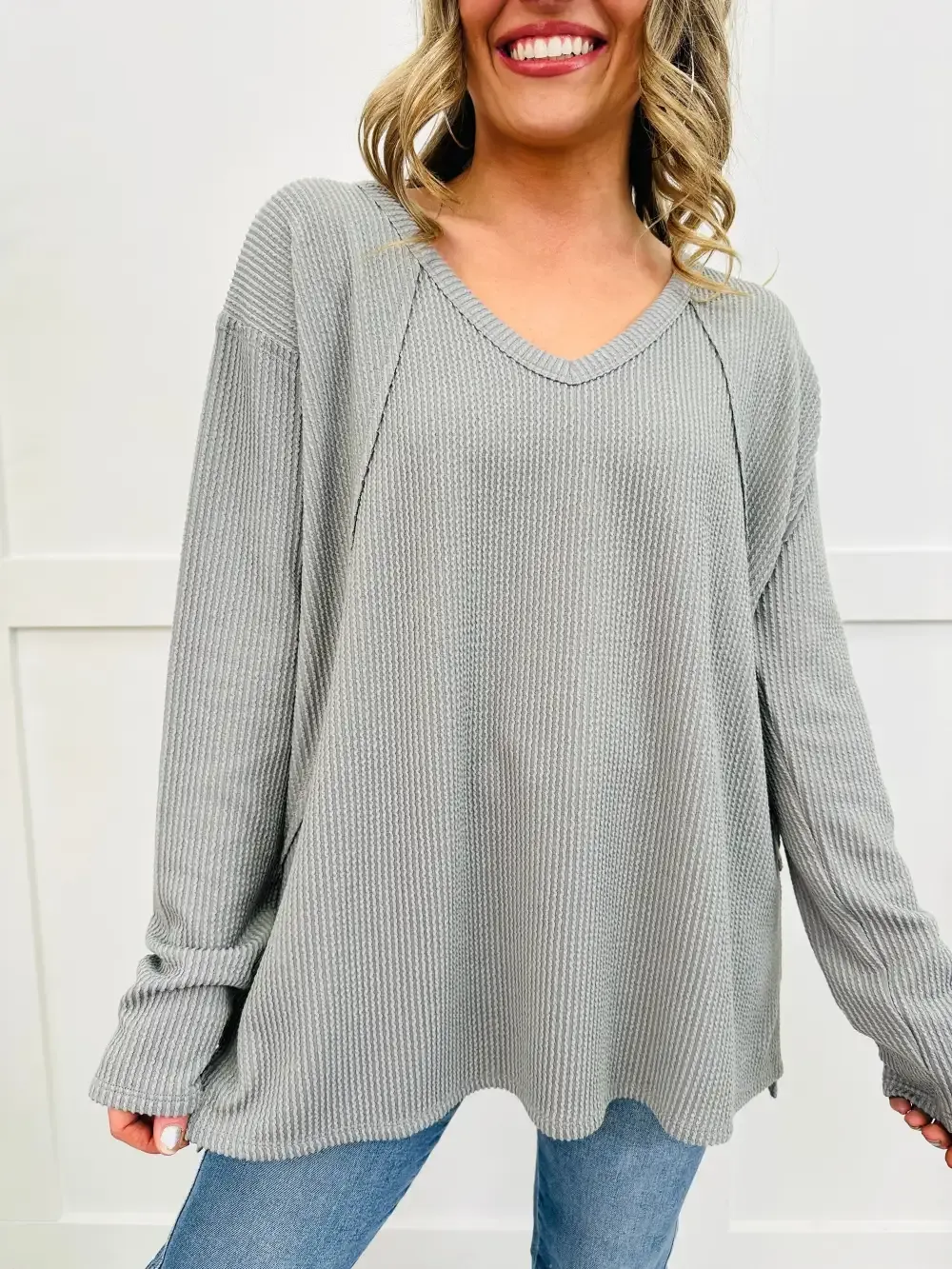 REG/CURVY Cozy and Corded Top - Multiple Colors!