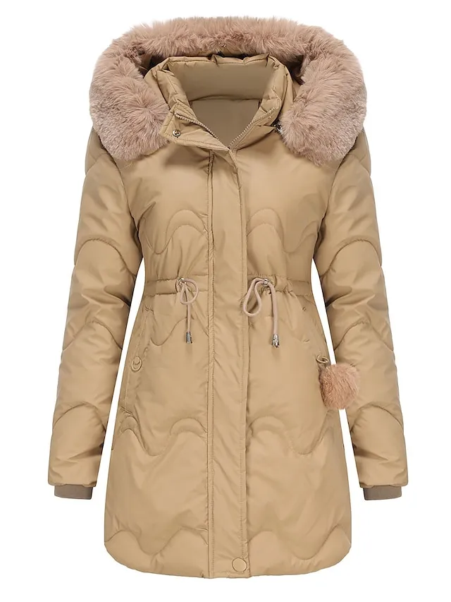 Women's Parka Puffer Jacket Winter Coat