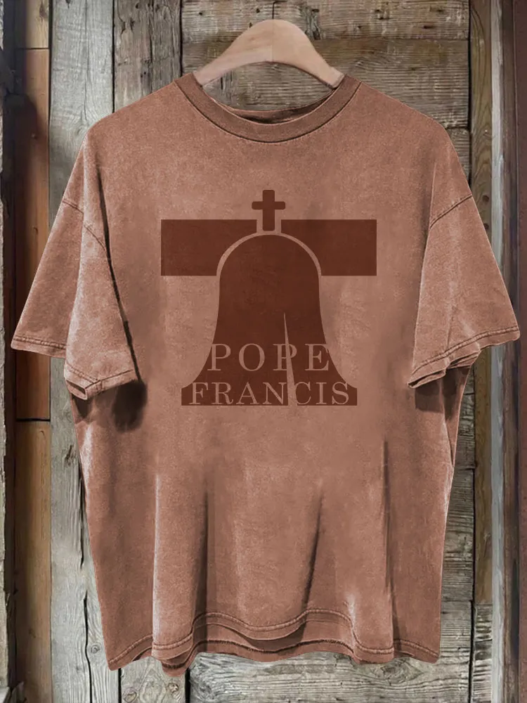 Men's 1936-2025 Print Short Sleeve Round Neck Cotton T-Shirt