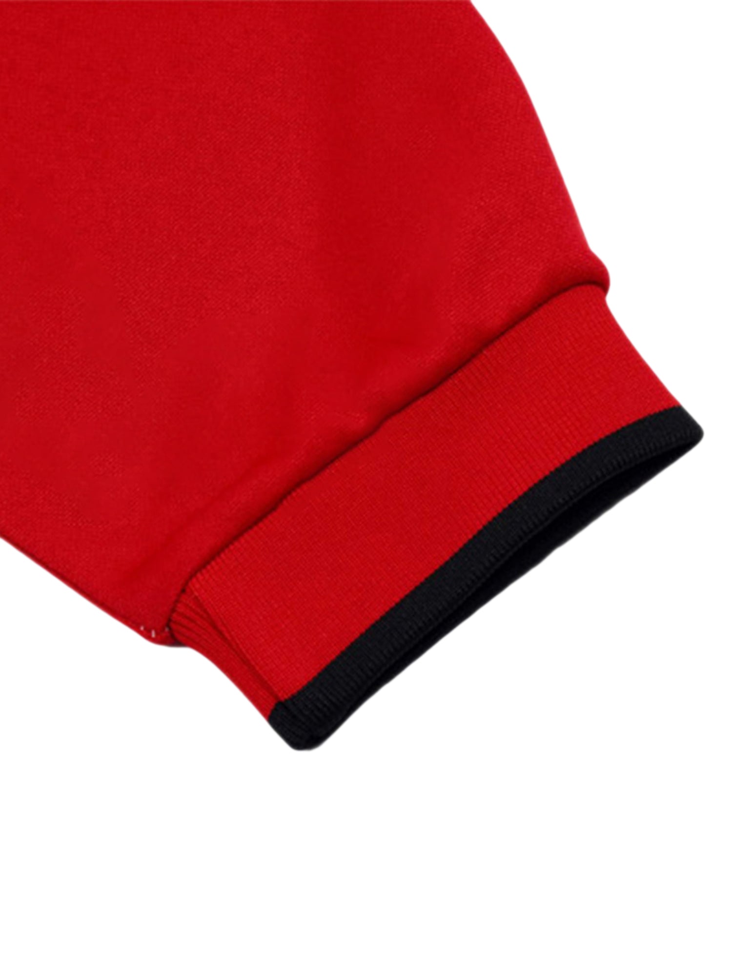 V-neck Embroidered Long Sleeve Sweatshirt - 1684