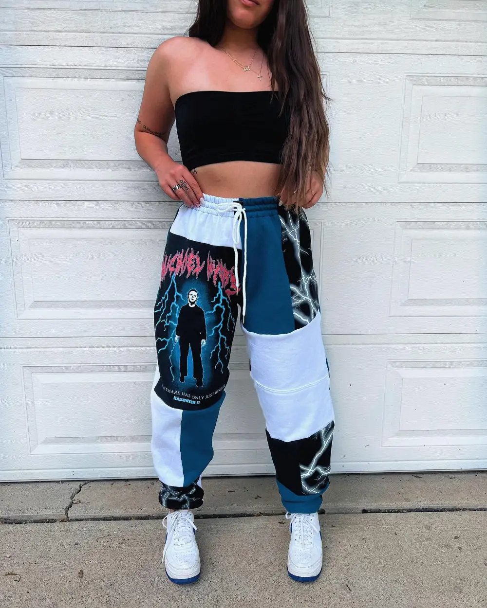 Sweatpants how perfect and cozy piece for your Halloween day