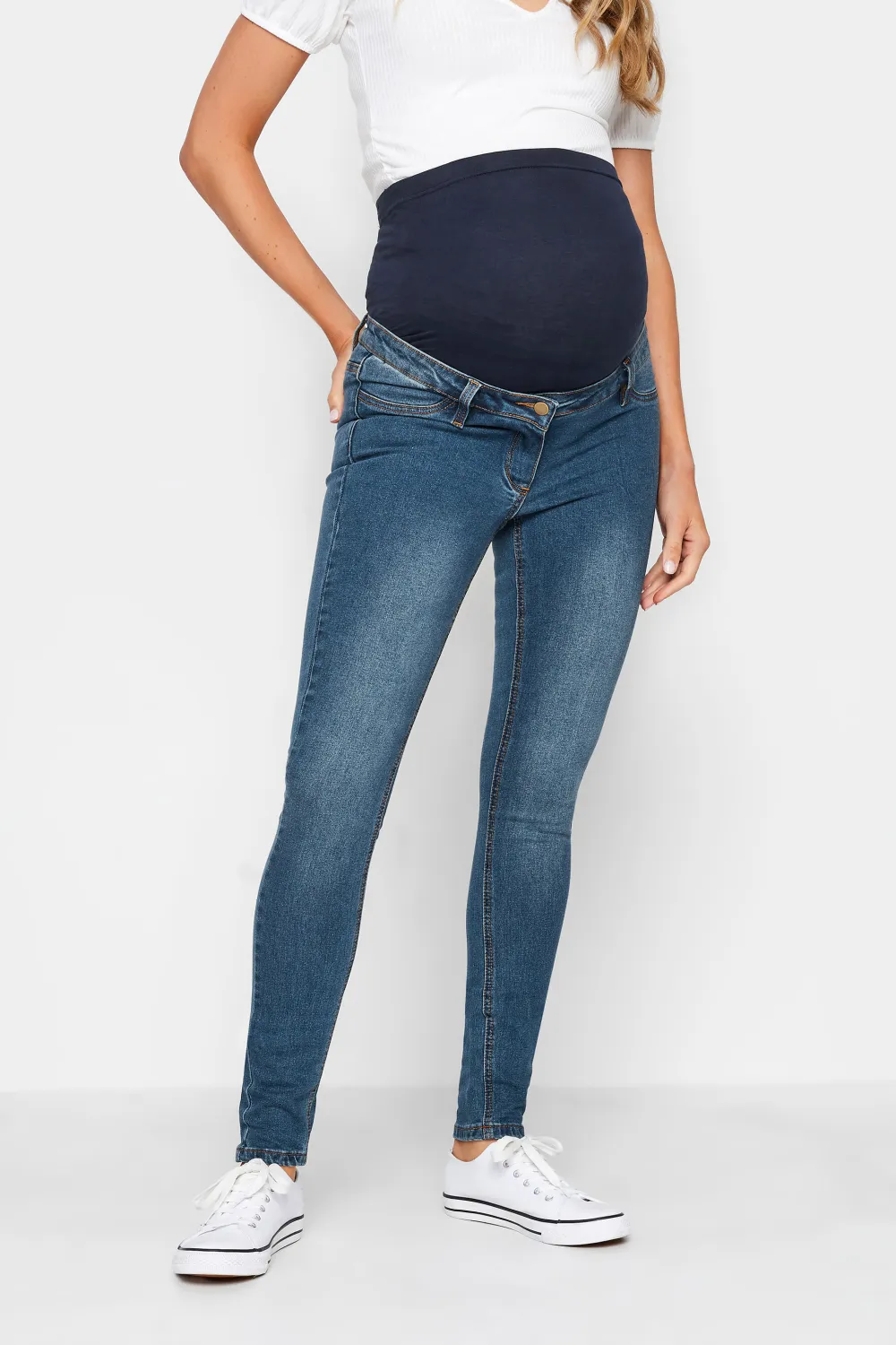 LTS Tall Maternity Grey Skinny AVA Jeans
