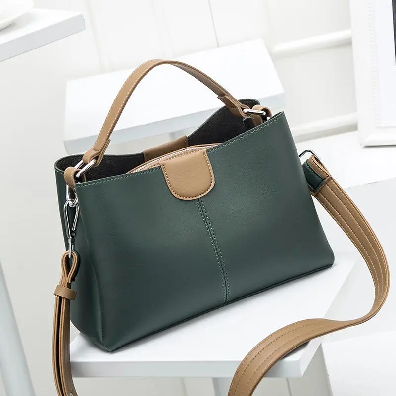 2021 new color clash handbag