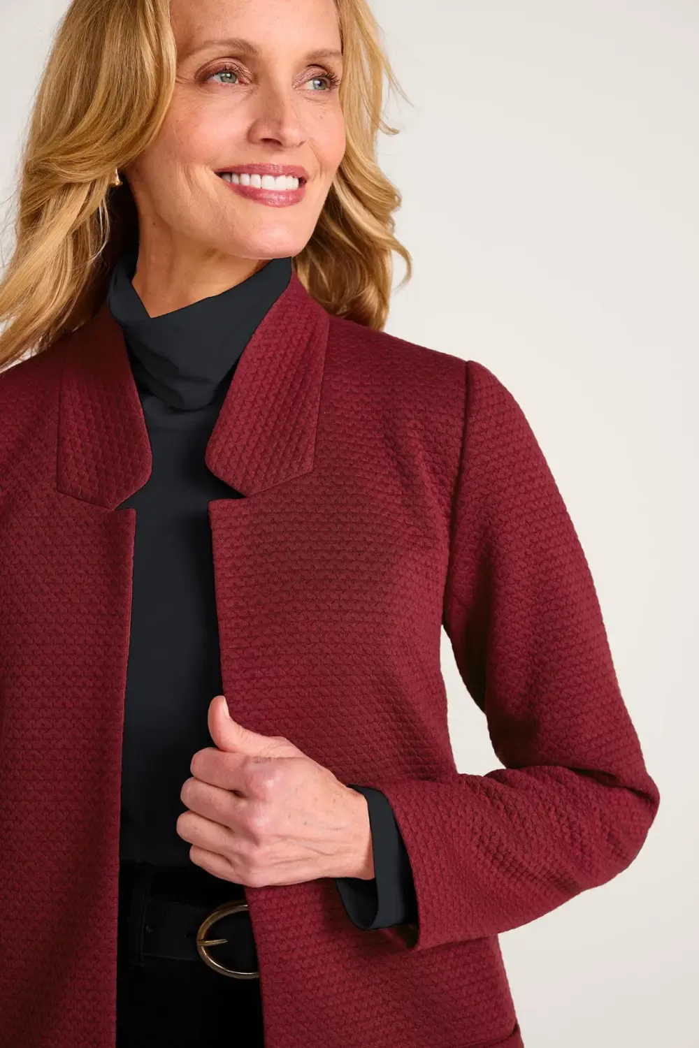 St. James Textured Knit Jacket