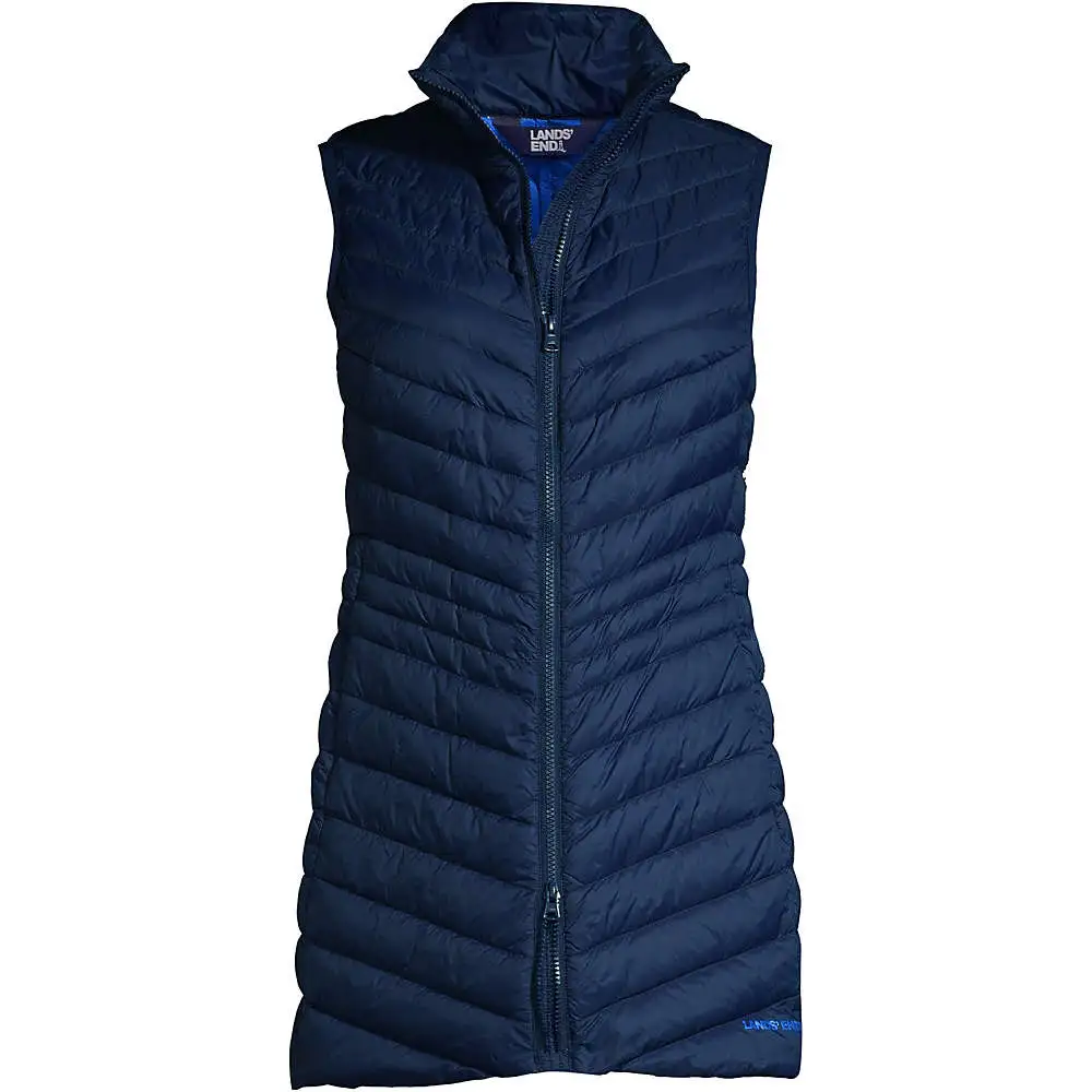 Women's Petite Wanderweight Ultralight Packable Long Down Vest