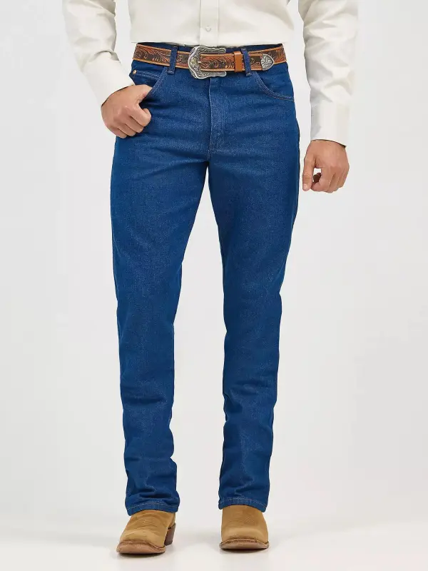 WRANGLER COWBOY CUT RELAXED FIT JEAN IN PREWASHED INDIGO