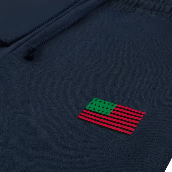 ADG Pan African American Flag Sweatpant Navy