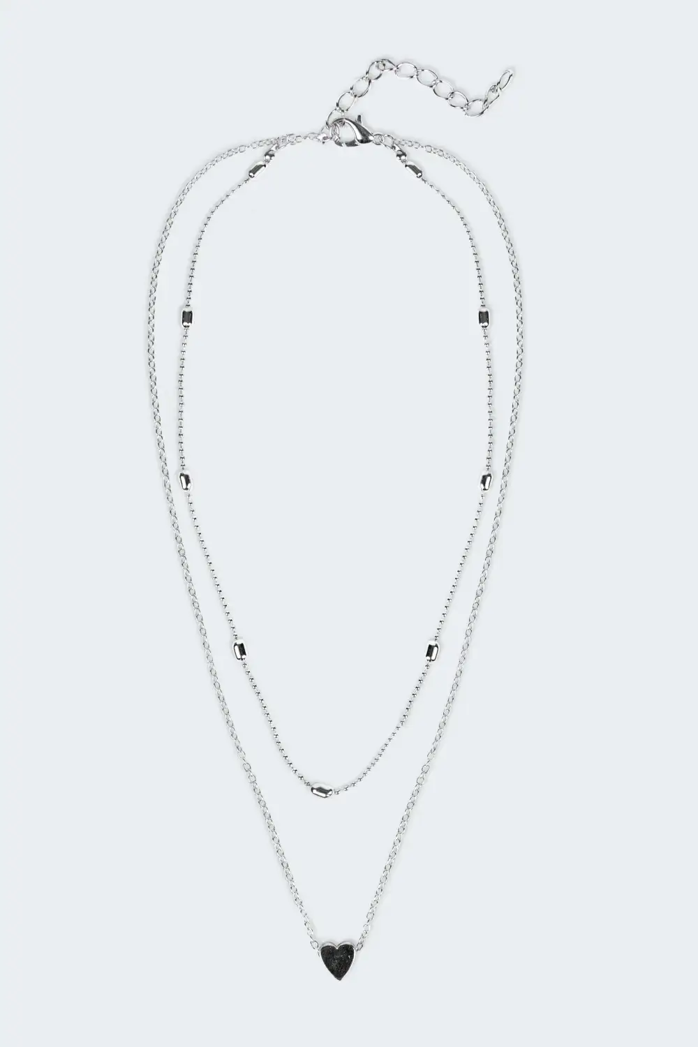 Layered Heart Necklace