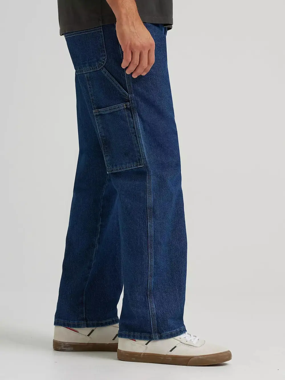 WRANGLER MEN'S FIVE STAR PREMIUM CARPENTER JEAN IN DARK VINTAGE